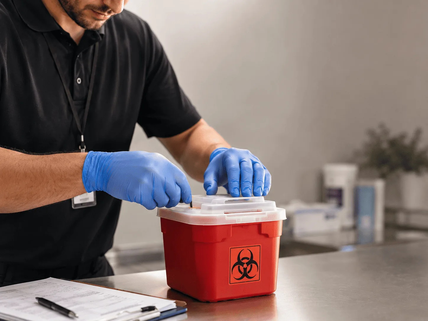 Why choose Sharps Waste Disposal in Uehling, NE